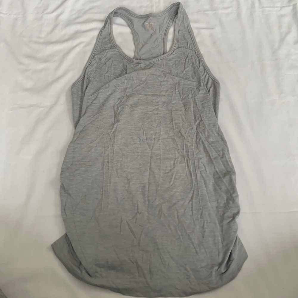 Athleta, size L, grey tank top! great condition!